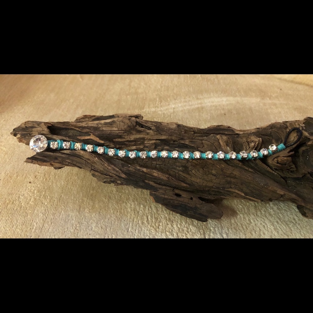 Handcrafted Rhinestone Bracelet